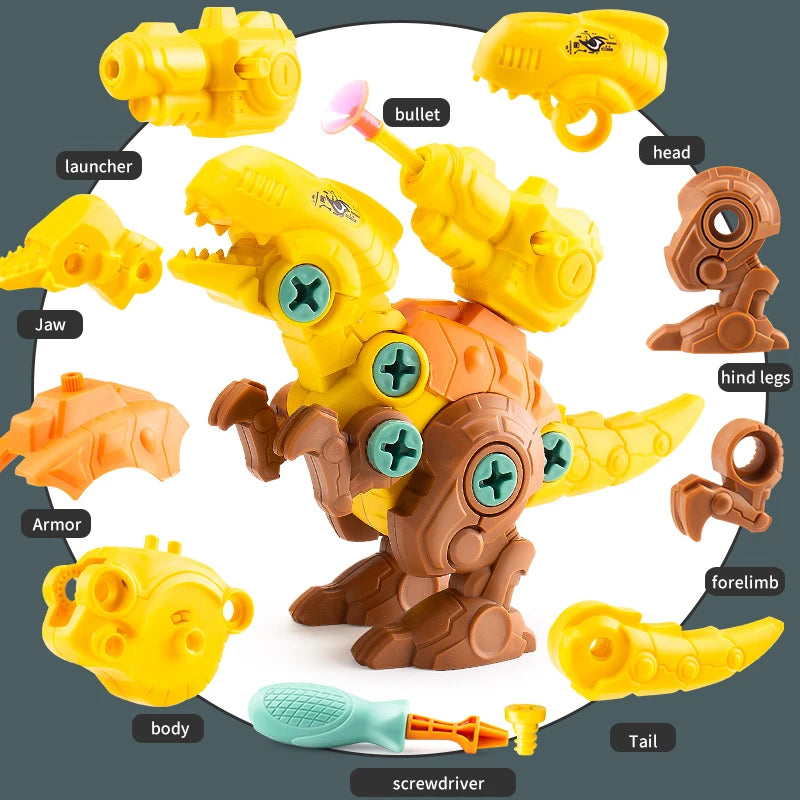 Edutiny Dino Kit – Montessori Build & Learn